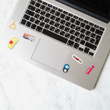 Singapore Bus & Roads Collection | Vinyl Sticker Pack