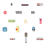 Singapore Bus & Roads Collection | Vinyl Sticker Pack