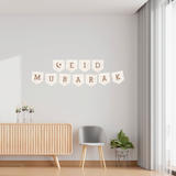 Hari Raya Bunting Fabric Decal