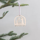 A Child is Born Ornament