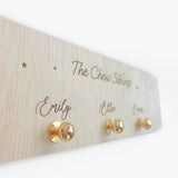 Personalised Christmas Stockings Hanger – Custom Family Name Display