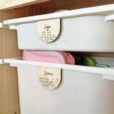 Scallop Toy Bin Tag by Melissa C. Koh x Urban Li'l