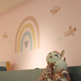 Jumbo Rainbow Whimsical Wallpaper