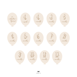 Balloon Milestone Board Set by Melissa C. Koh x Urban Li'l