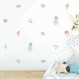 Ocean Friends Fabric Decal