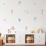 Ocean Life Fabric Decal