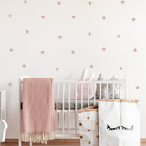 Dreamy Stars Fabric Decal | Glitter Decal