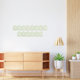 Hari Raya Bunting Fabric Decal