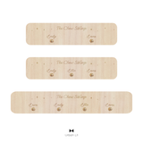 Personalised Christmas Stockings Hanger – Custom Family Name Display