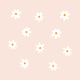 Daisy Fabric Decal