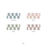 Checkered Pattern Wall Border Decal