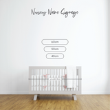 Personalised Baby Name Sign | Single Row
