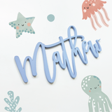 Personalised Baby Name Sign | Single Row