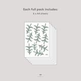 Minimalist Tree Fabric Decal