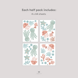 Ocean Friends Fabric Decal