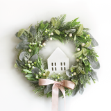 Home For Christmas Wreath