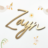 Personalised Baby Name Sign | Single Row