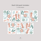 Ocean Life Fabric Decal