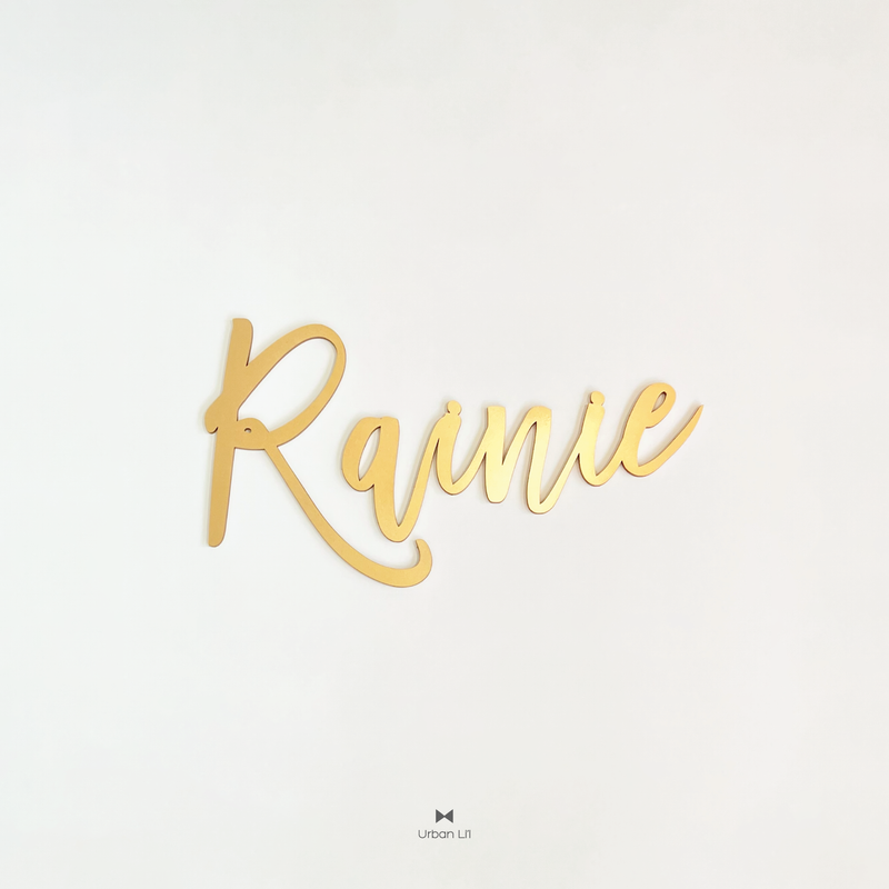 [Sale] Nursery Name Signage - Rainie