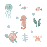 Ocean Life Fabric Decal