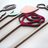 Be Mine Floral Toppers Set - Urban Li'l