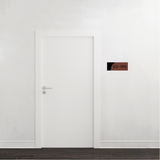 Pop-up Unit Number Signage -Burnt Edge