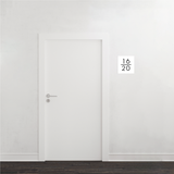 UNIT Number Signage (3d pop-up classic)