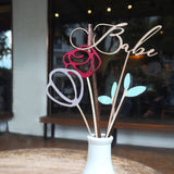 Be Mine Floral Toppers Set - Urban Li'l