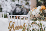 Bride & Groom Signage