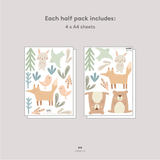 Forest Friends Fabric Decal by Houseofchais x Urban Li'l