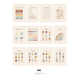 Educational Wall Art Poster -Ages 2 to 5