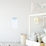 Animal Kids Planner Dry Erase Sticker