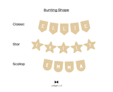 Baby Nursery Bunting