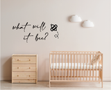 Gender Reveal Signage