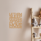 Block Letter Signage