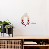 Japandi Tangerine Plaque