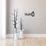 Minimalist Tangerine HUAT AH plaque