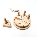 Wooden Birthday Cake