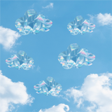 Cloud Suncatcher Decal
