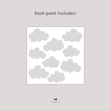 Cloud Suncatcher Decal