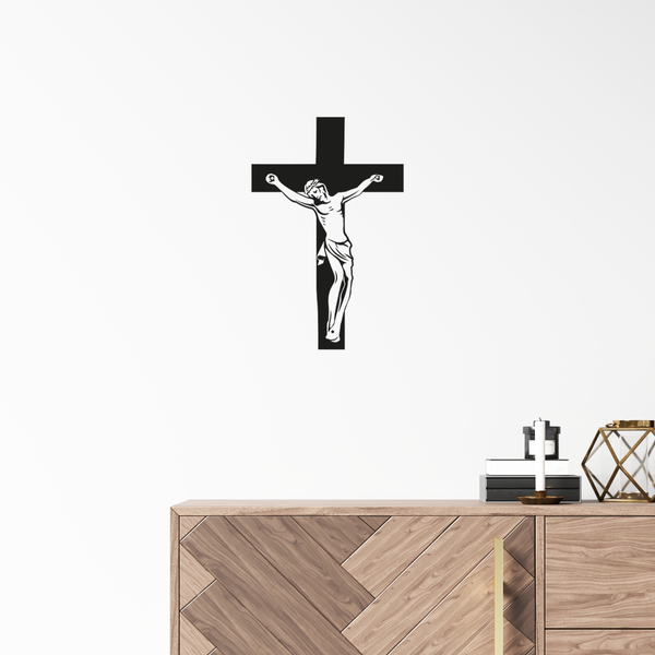 Crucifix Wall Decal