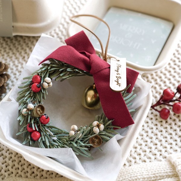 Home For Christmas Bento Wreath Craft Kit