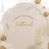 Backdrop Signage -Font Duo