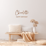 Backdrop Signage -Font Duo