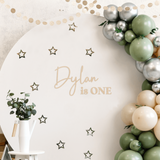 Backdrop Signage -Font Duo