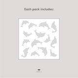 Dolphin Suncatcher Decal