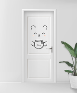 Bear Door Decal
