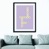 Family Scrabble Poster - Urban Li'l
