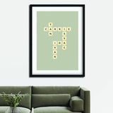 Family Scrabble Poster - Urban Li'l