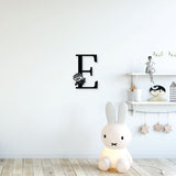 Floral Alphabet Plaque - Initial